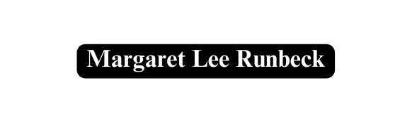 Margaret Lee Runbeck